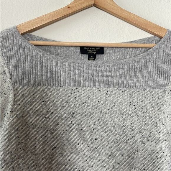 CHARTER CLUB CASHMERE LUXURY‎ COLOR BLOCK SWEATER SIZE M - Picture 6 of 8